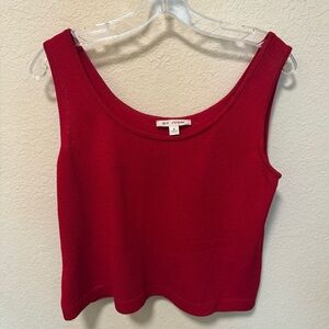 St. John Bold Red Tank Top